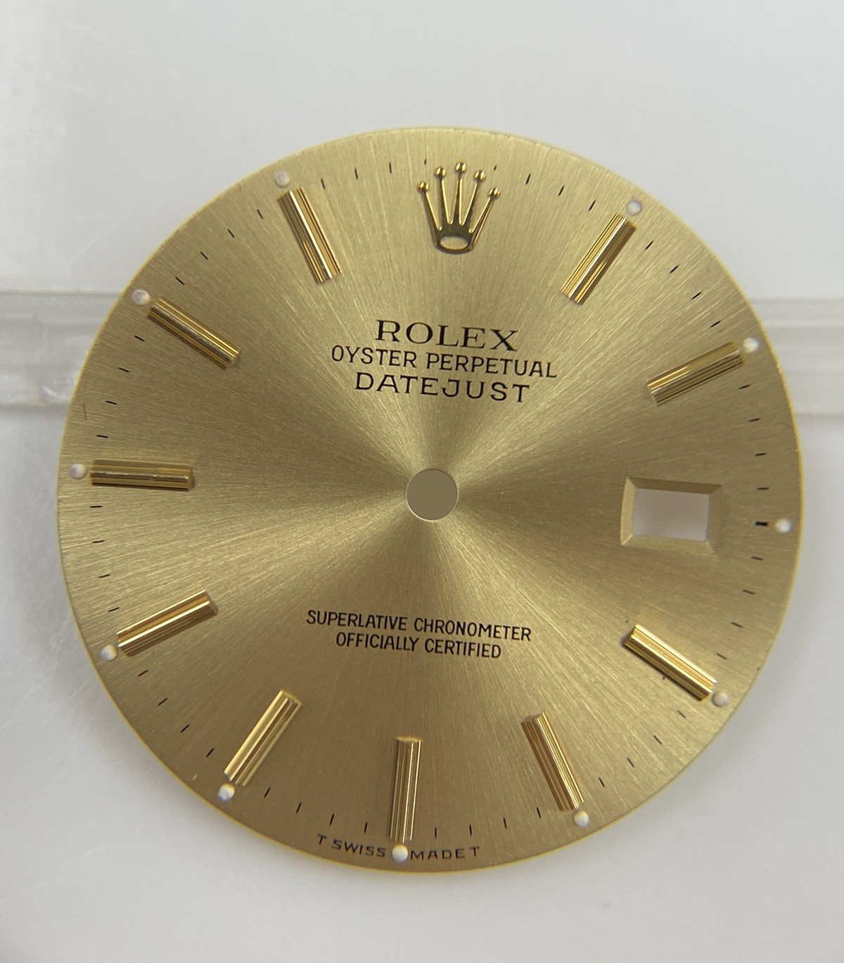 Genuine Rolex Datejust 36mm 16013 16233 Cal 3035/3135 Champagne Gold Dial