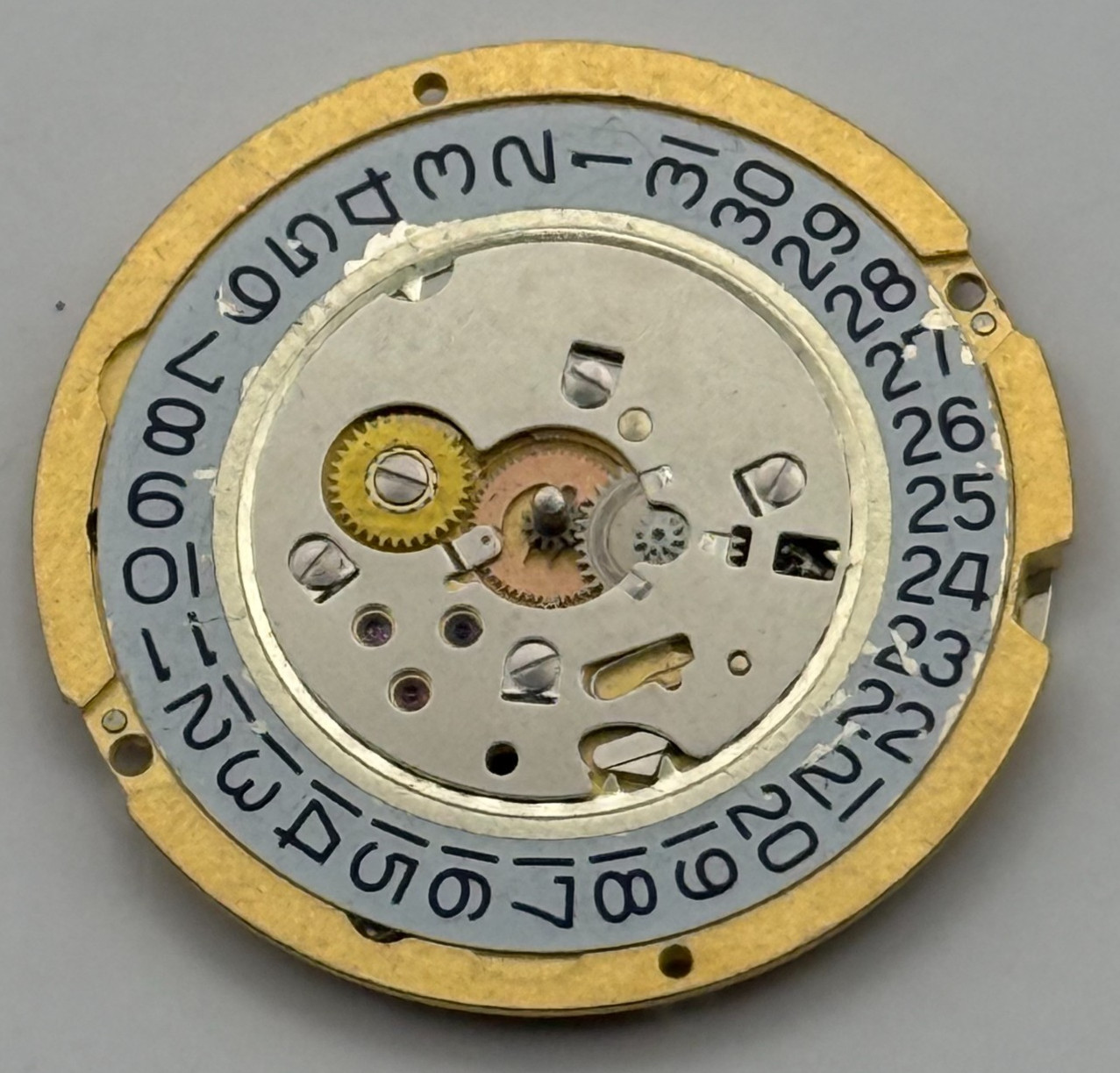 Ronda 1006 Watch Movement Quartz Swiss Date 8 Jewels Vintage Parts Repair 23.9mm