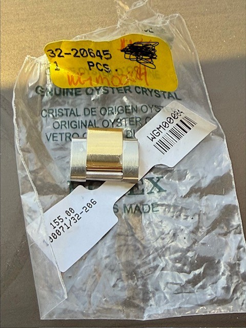 Genuine Rolex 14MM Stainless/18 kt Gold OYSTER LINK “D” style hollow link