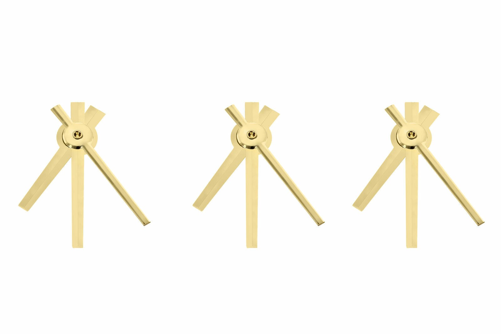 3 Sets Gold Plain Replacement Watch Hands For Rolex Lady 2230