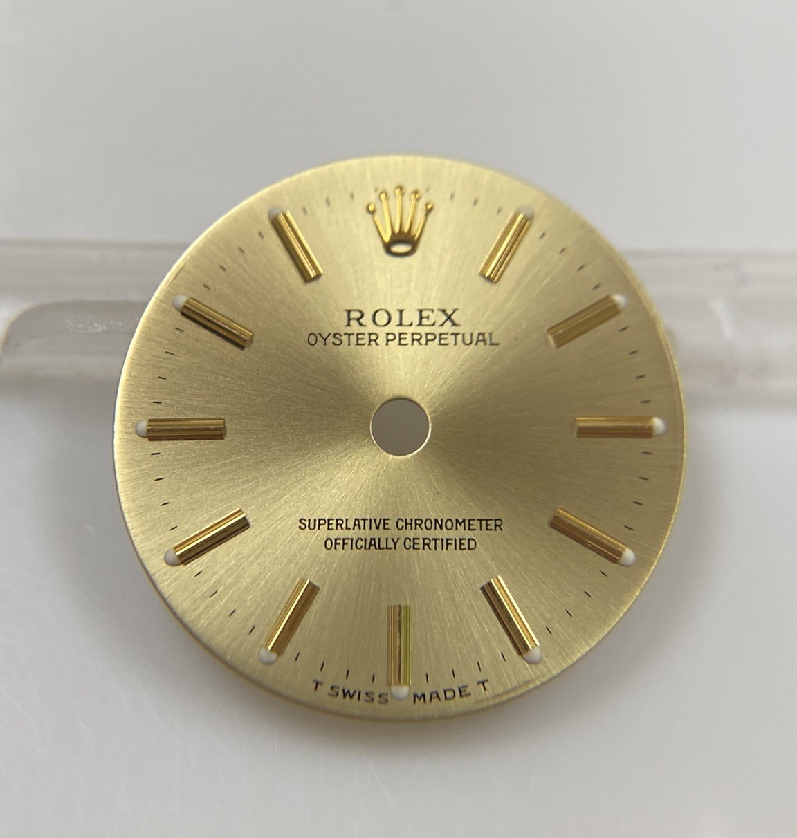 Genuine Rolex 24mm Oyster Perpetual Cal. 2130/2230 Gold Dial