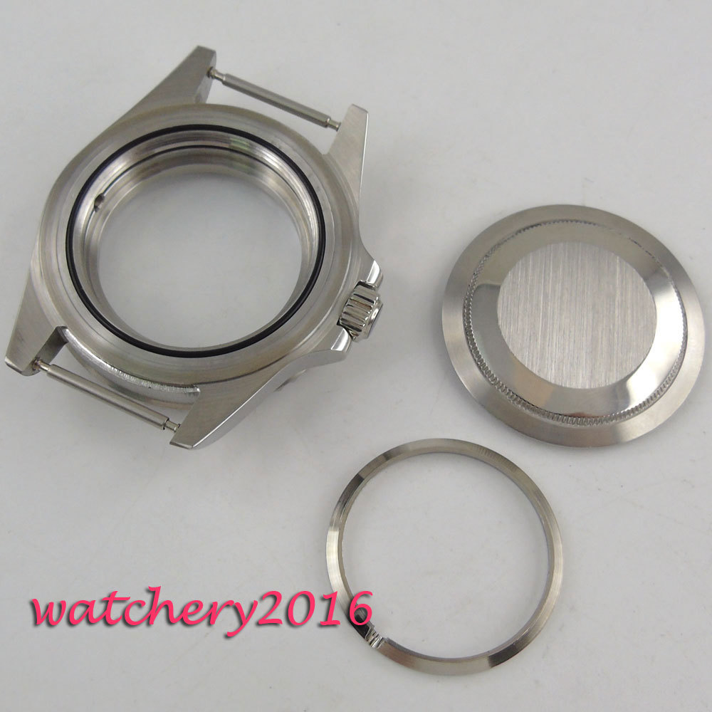 42mm Watch Case Aluminum Bezel Fit Miyota8215 ETA2836 DG2813 Movement