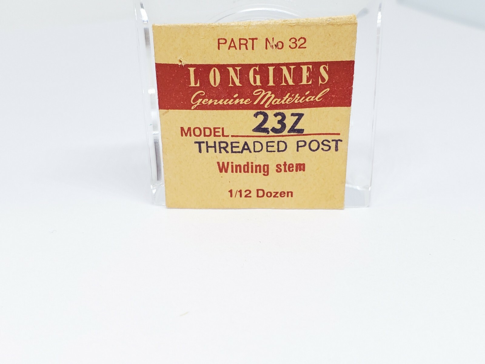 LONGINES 23Z MALE THREADED POST