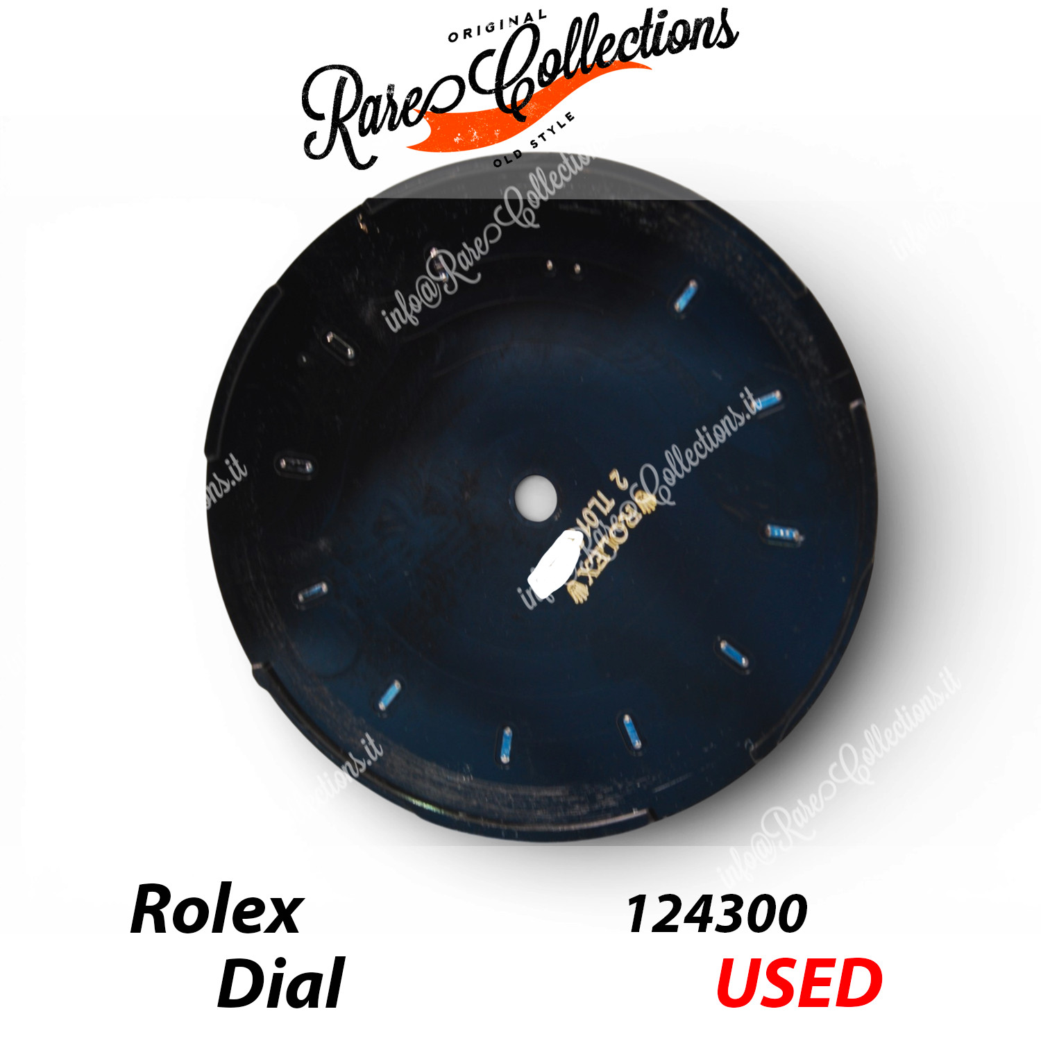 Rolex Dial 124300 Used Black Dial Chromalight