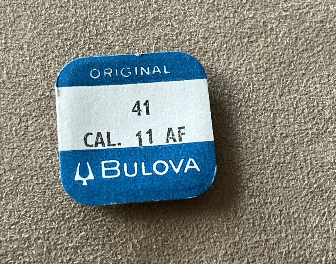 Bulova Watch Part RATCHET WHEEL SCREW #41 11AF (3 Pieces) Original Swiss Made