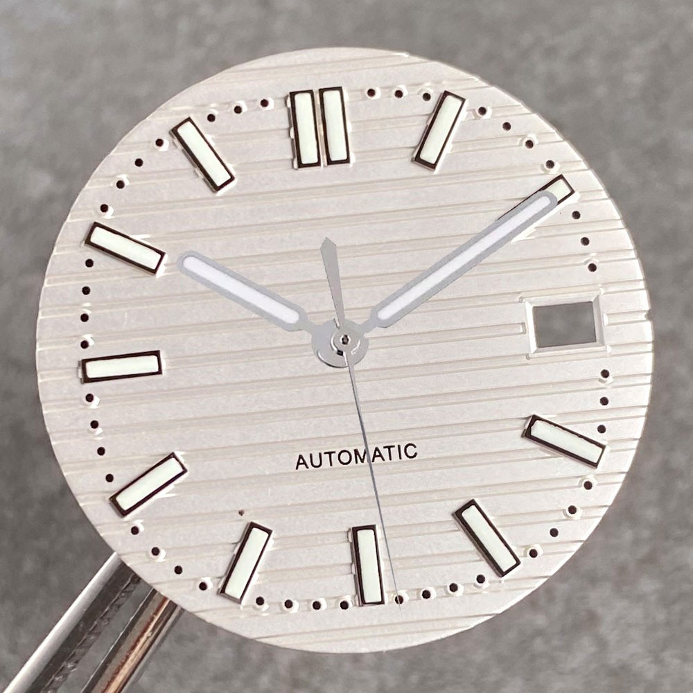 29.2mm Black Blue White Watch Dial Luminous for NH35 ETA 2824 PT5000 MIYOTA 8215