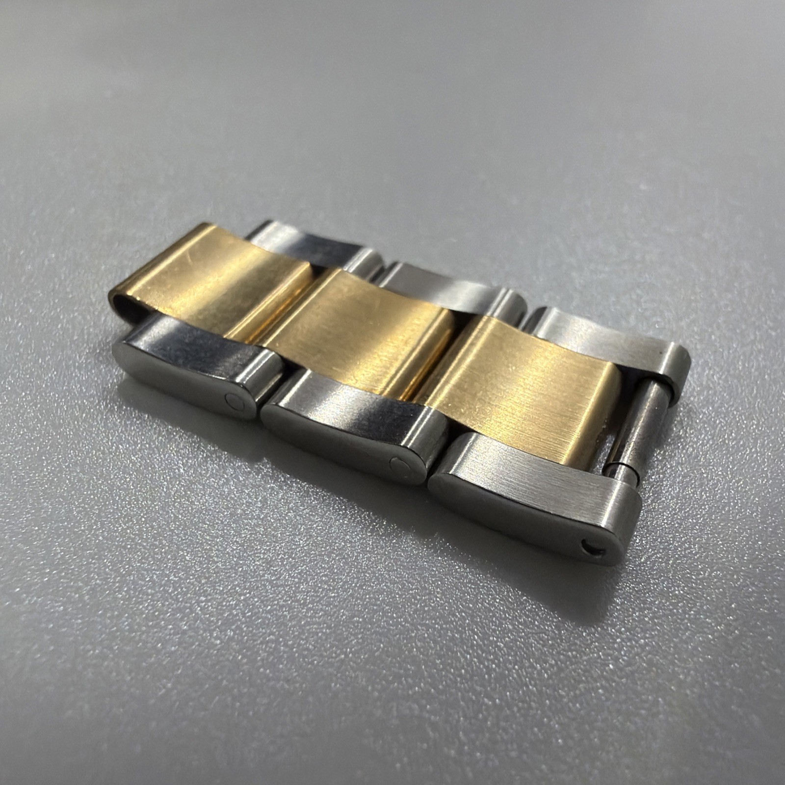 Rolex Oyster Link Steel and Gold Size 15.5mm x 1