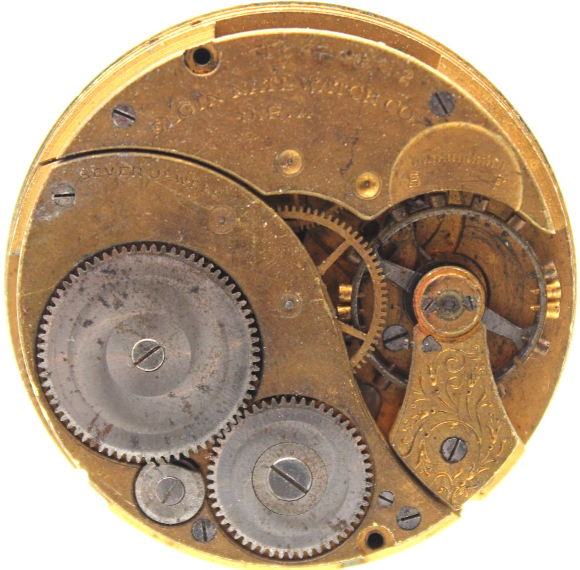 1912 ELGIN POCKET WATCH MOVEMENT 16689502 GRADE: 311 12s 7j (GE2)
