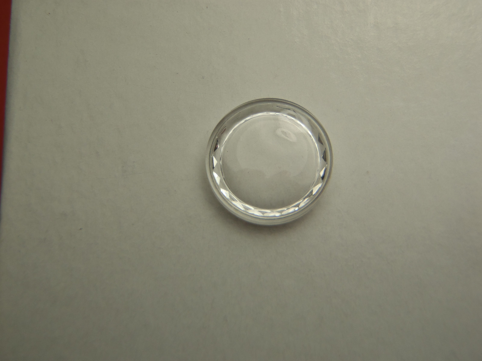 FWC HIGH ROUND Diamond Edge PLASTIC WATCH CRYSTAL 12.2 MM NOS
