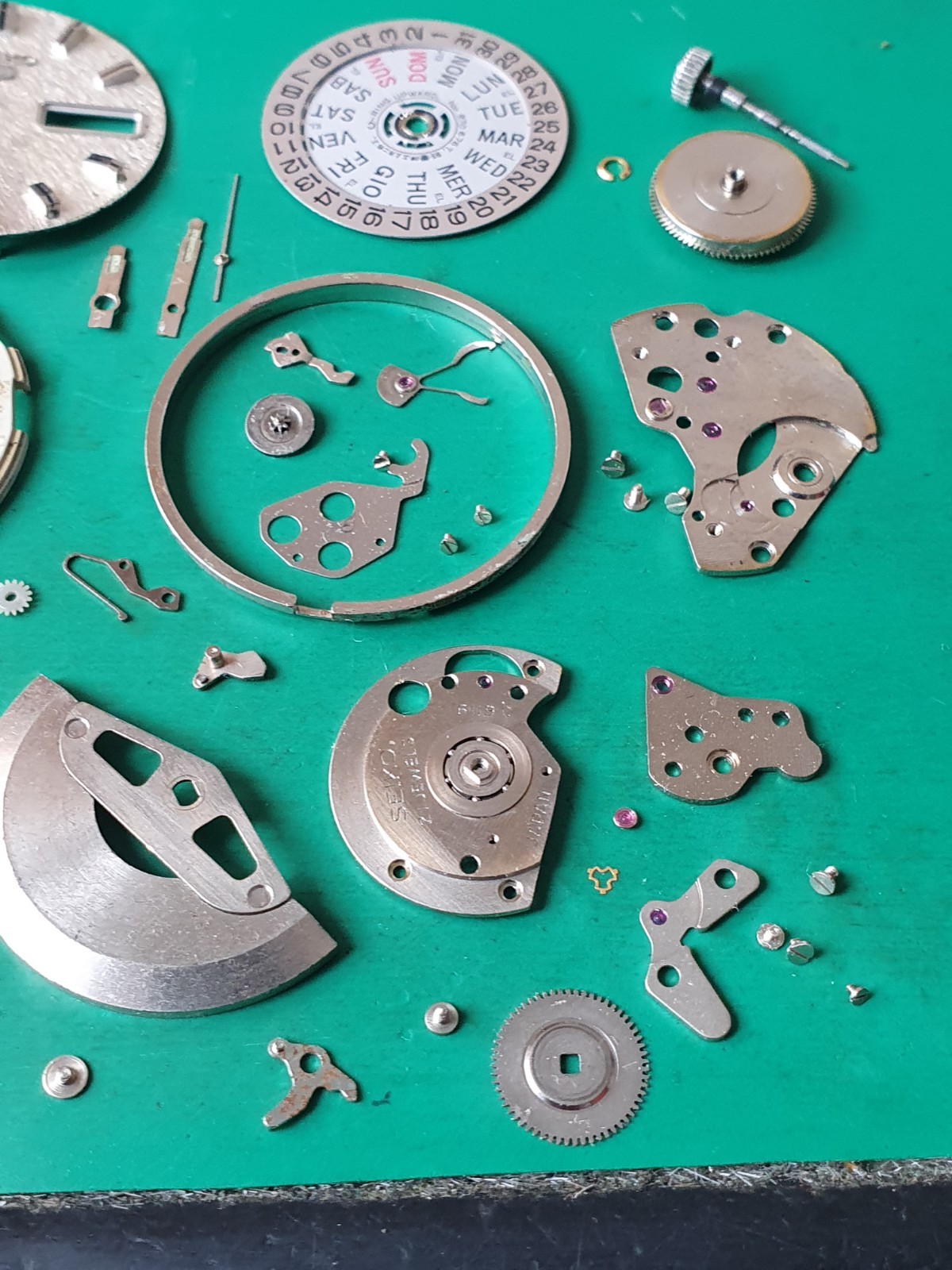 SEIKO 6119 C ORIGINAL PARTS (Single Sales Possibility)
