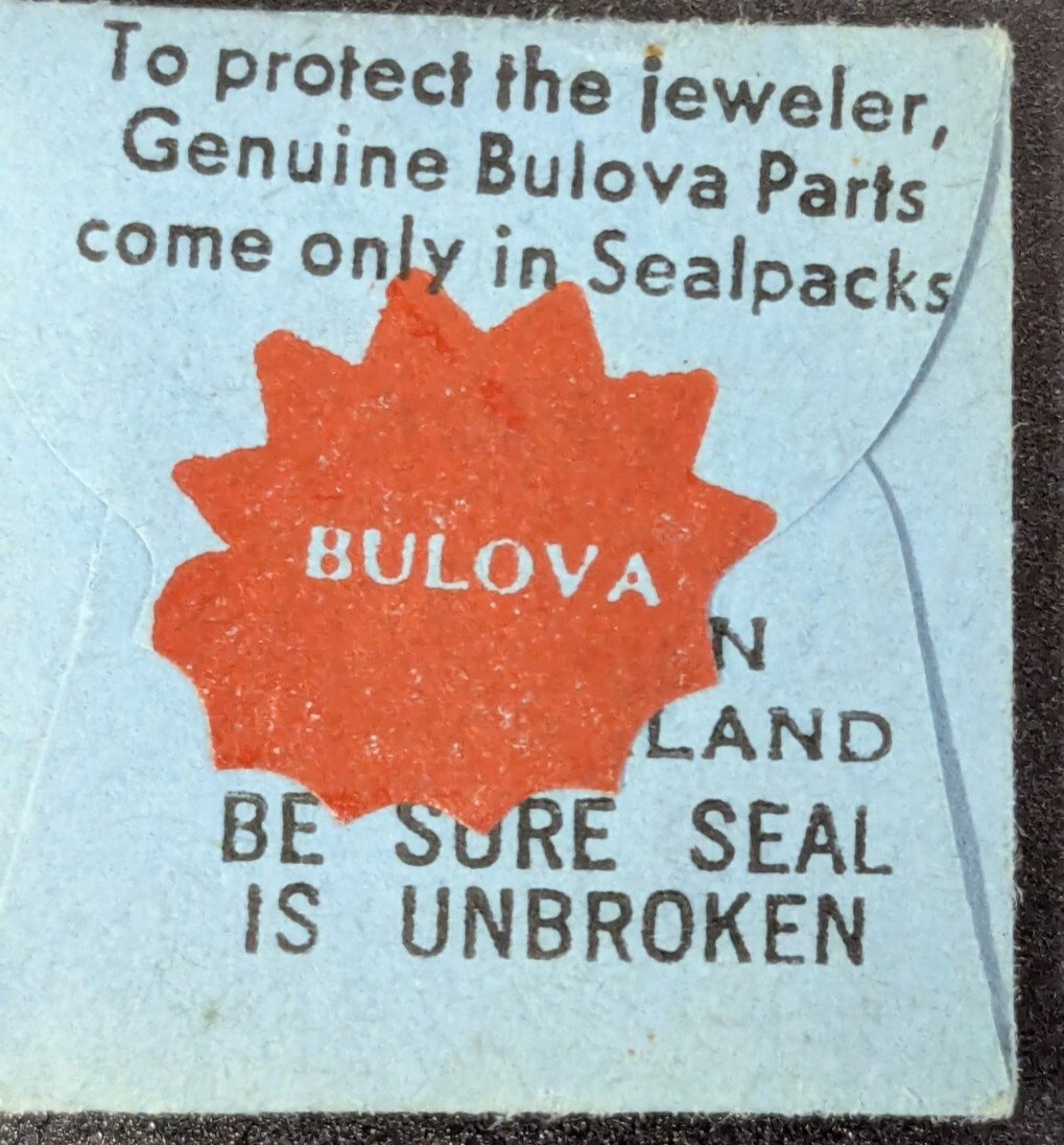 NOS NEW Genuine Bulova Cal. 5AB – Clutch Wheel – Vintage Watch Part #17