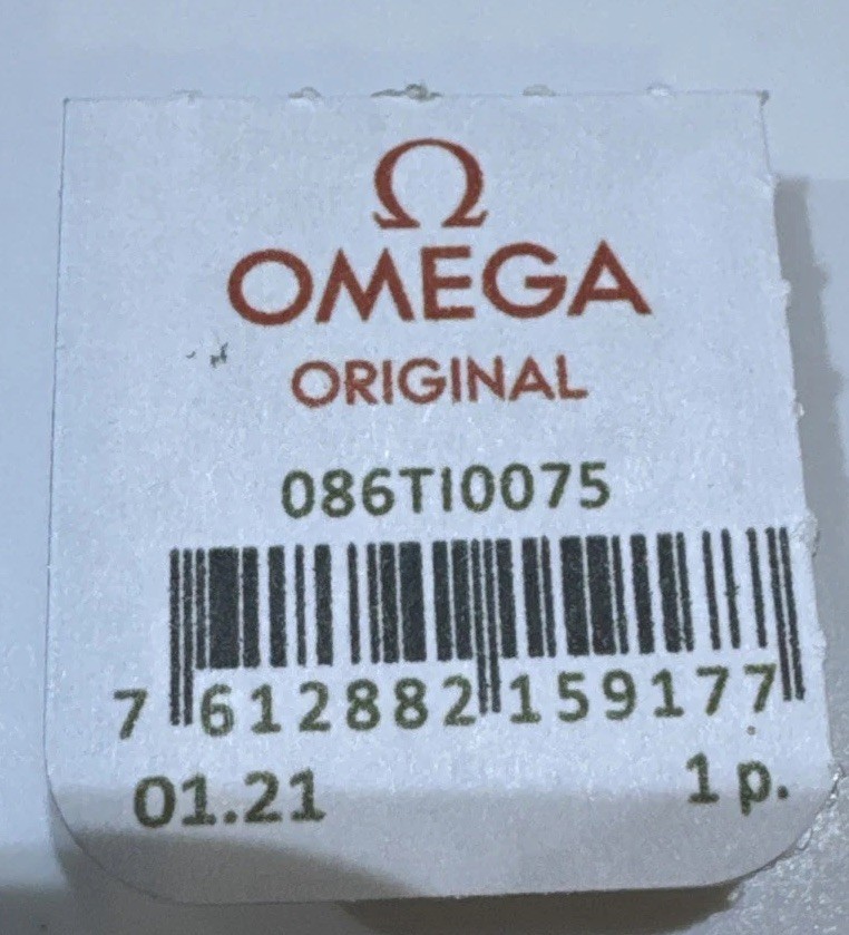 Omega 1780504 Original Titanium Button New 086TI0075