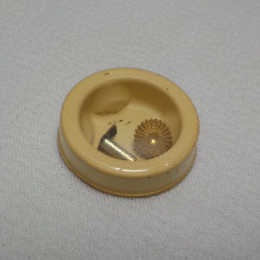 VINTAGE 7.2 MM GOLD FILLED POCKET WATCH CROWN WATCHMAKERS REPLACEMENT PART