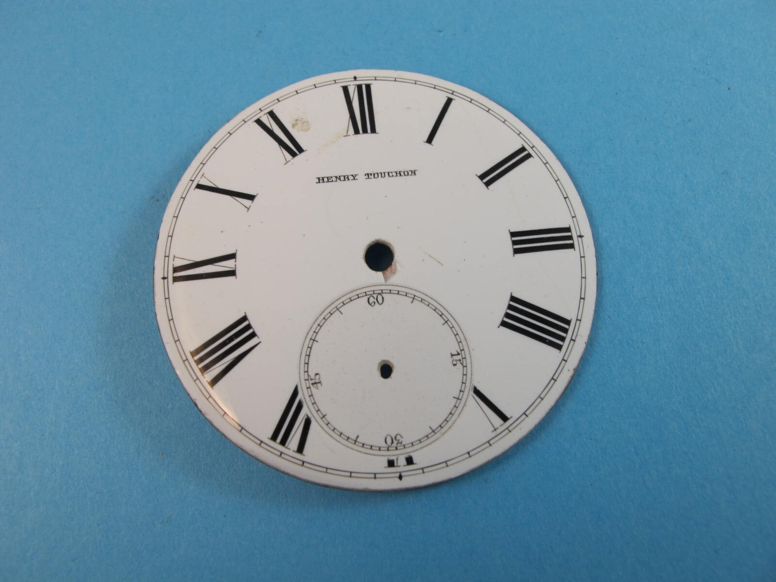 HENRY TOUCHON VINTAGE 46.63MM POCKET WATCH DIAL