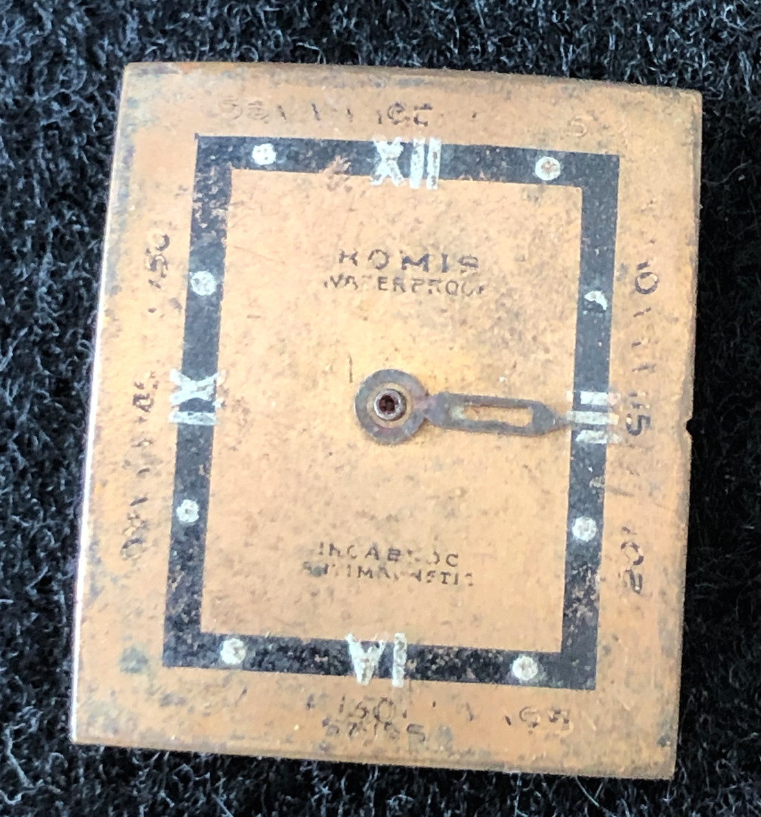 Vintage Homis Men’s Watch Movement Parts 17j Swiss