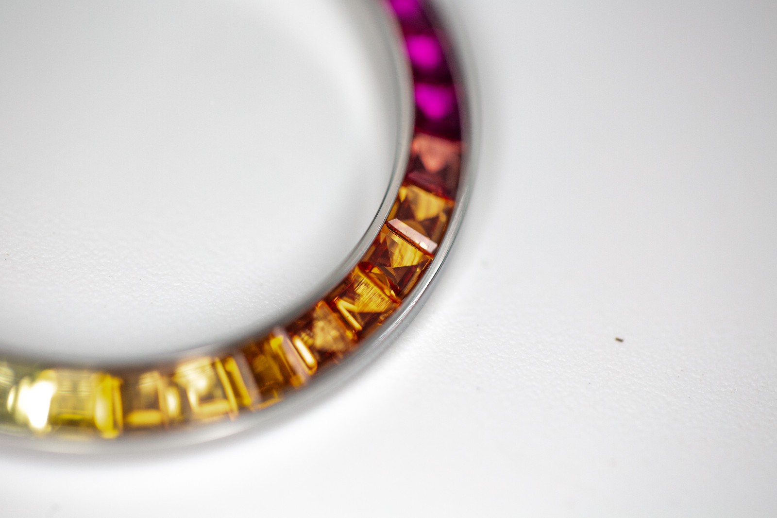 Custom Rainbow Bezel for Rolex Daytona – Fits 116500, 116520, 116509, 116529