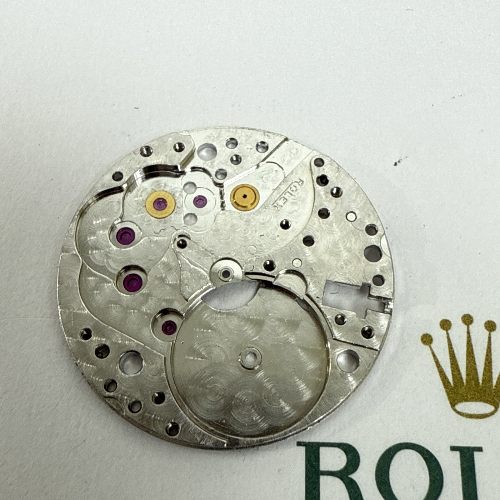 GENUINE Authentic Rolex 1601 1885 Main Plate Complete Perfect Condition