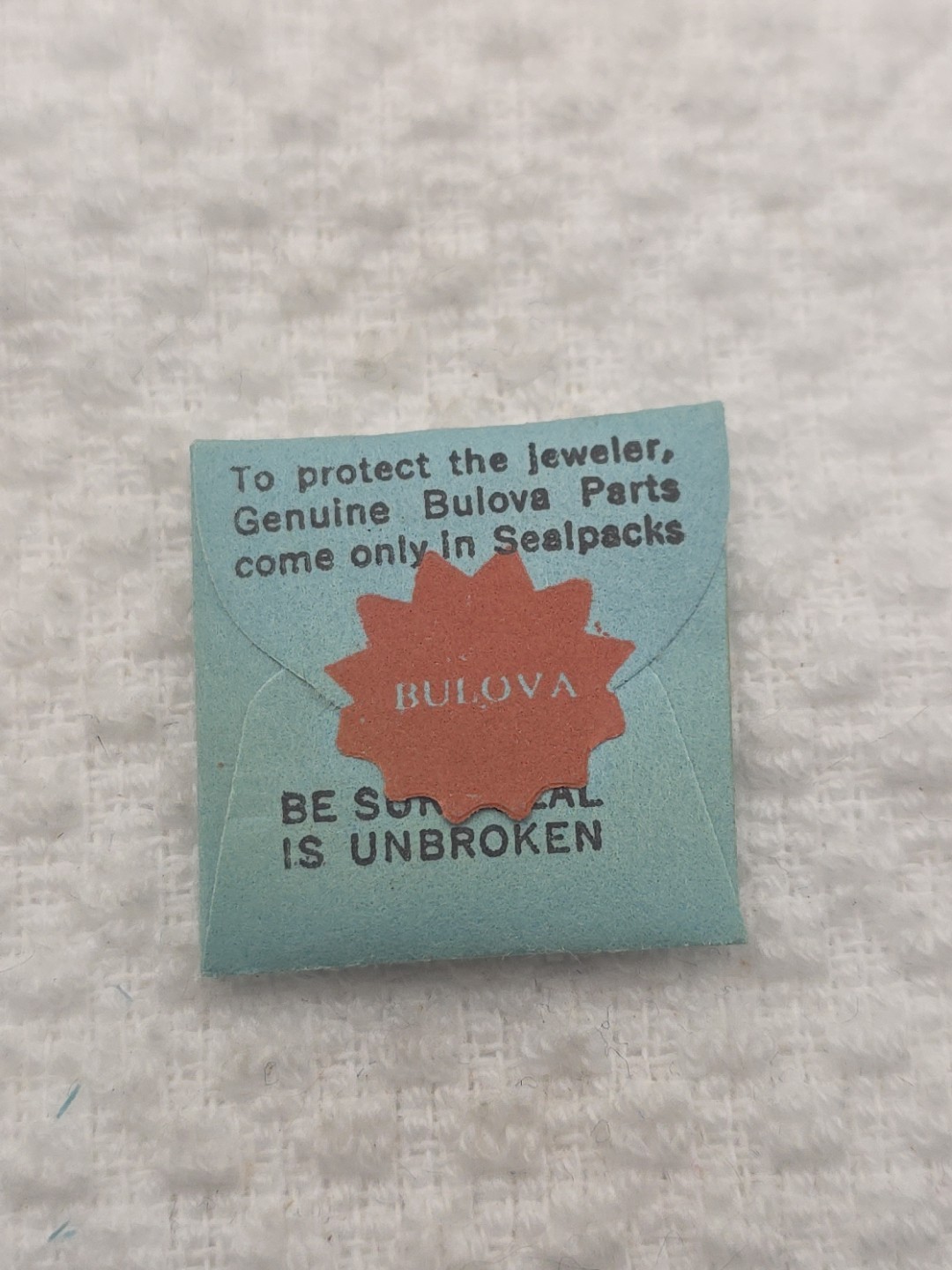 Bulova 1 Pallet Arbor 21 Jewels 10BP #58A NOS