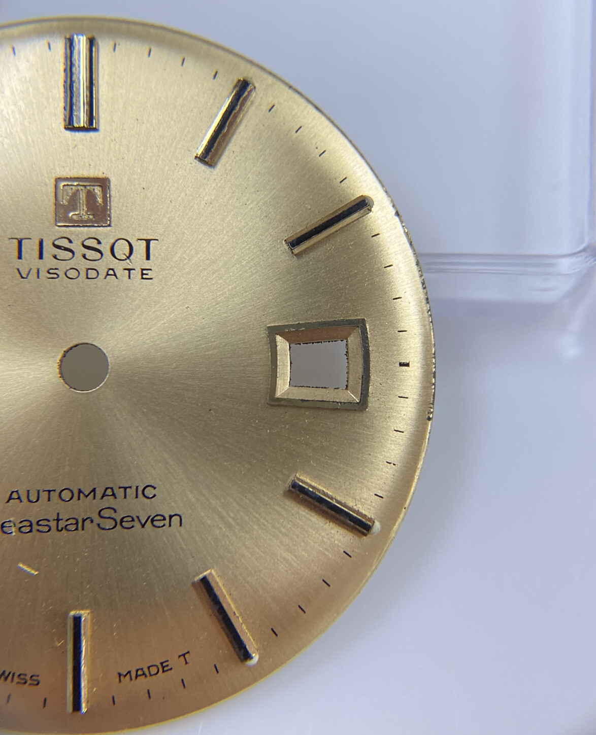 Genuine Vintage Tissot Visodate Seastar Seven Automatic 315T Gold 29.5mm Dial