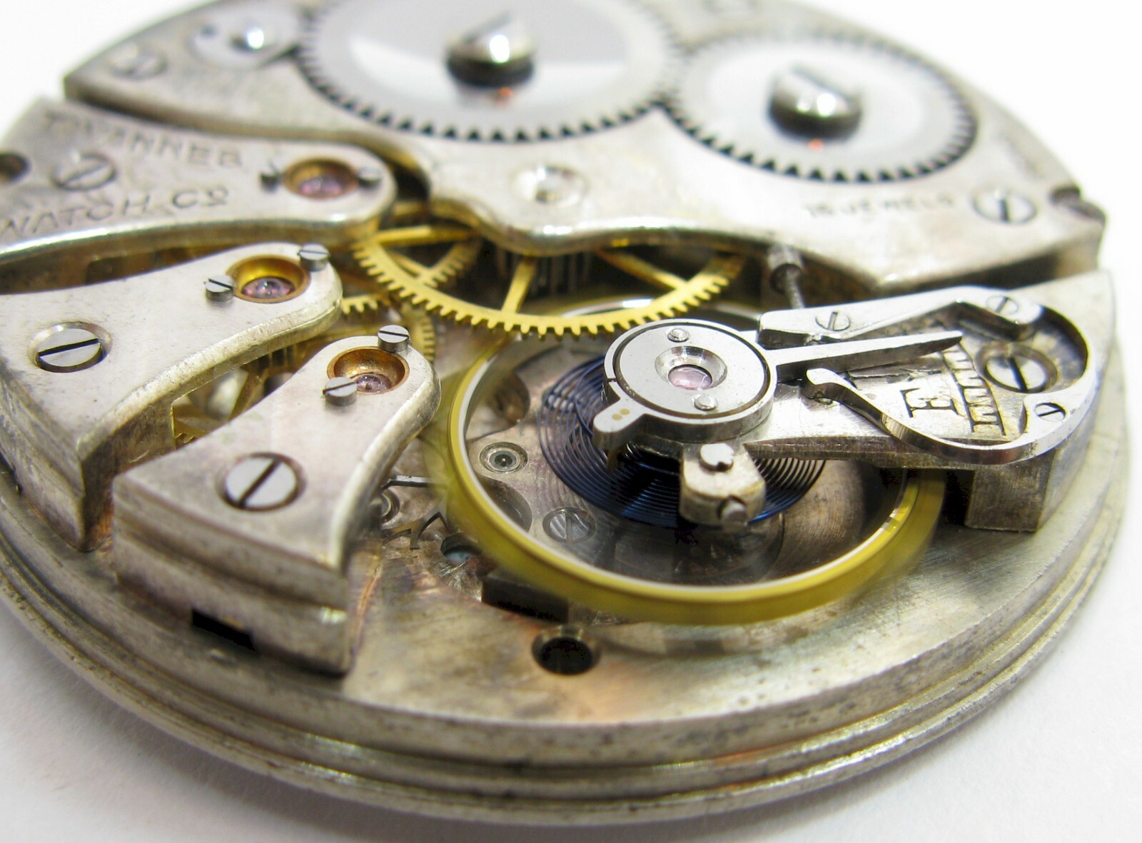Pocket Watch Cyma Tavannes Movement 15 jewels 4 adj. fit an Open Face case …