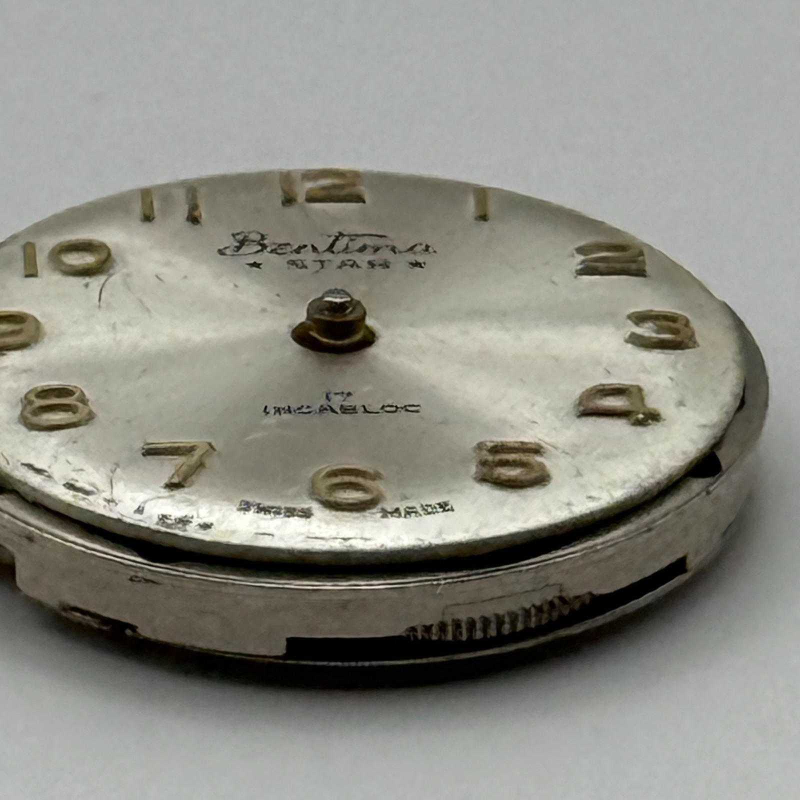 ETA 2512 Watch Movement Bentima 17 Jewels Swiss Manual Wind Parts Repair 17.5mm