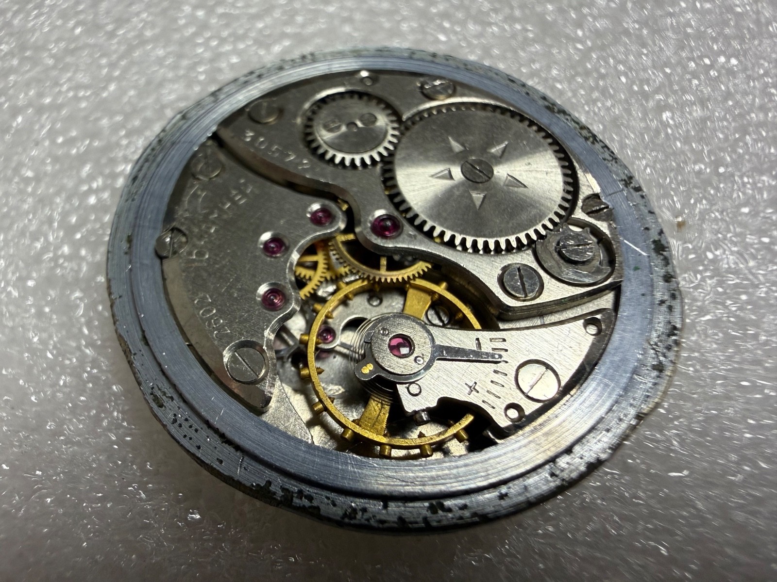 Watch movement USSR Raketa Cal.2602 plus Dial.For parts.