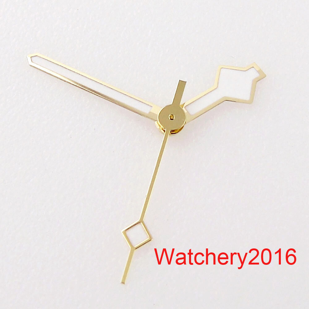 Luminous Watch Hand Snowflake Rose Gold fit NH35A NH36A DG 2813 ETA 2824 2836