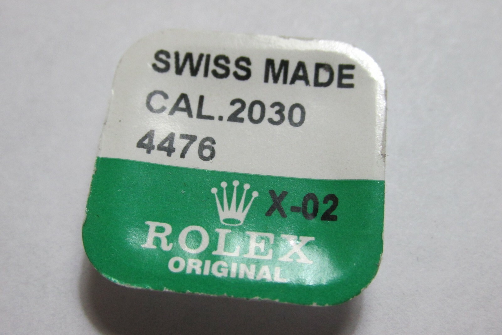 Rolex Caliber 2030 Part 4476 Axle for Oscillating Weight NOS Sealed F