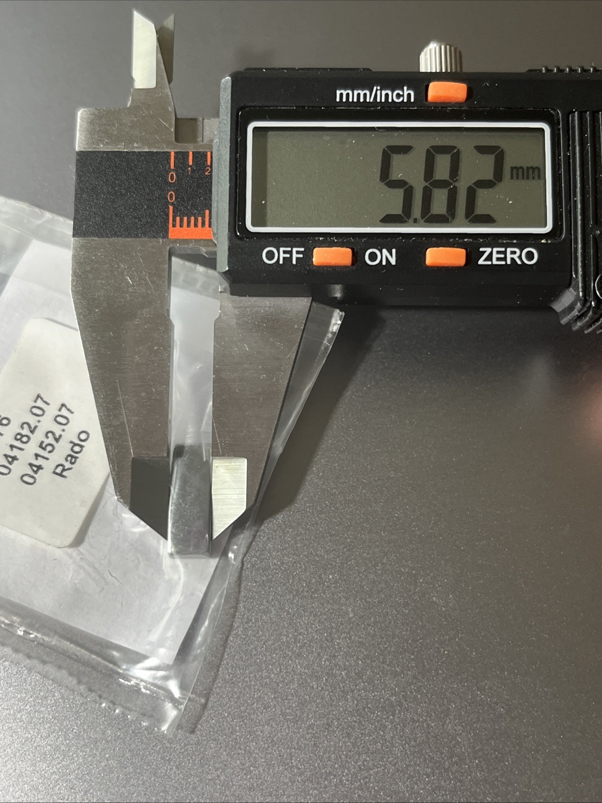RADO Watch Link 16 mm Silver Gray Ceramic 76 04182.07 / 04152.07 SWISS
