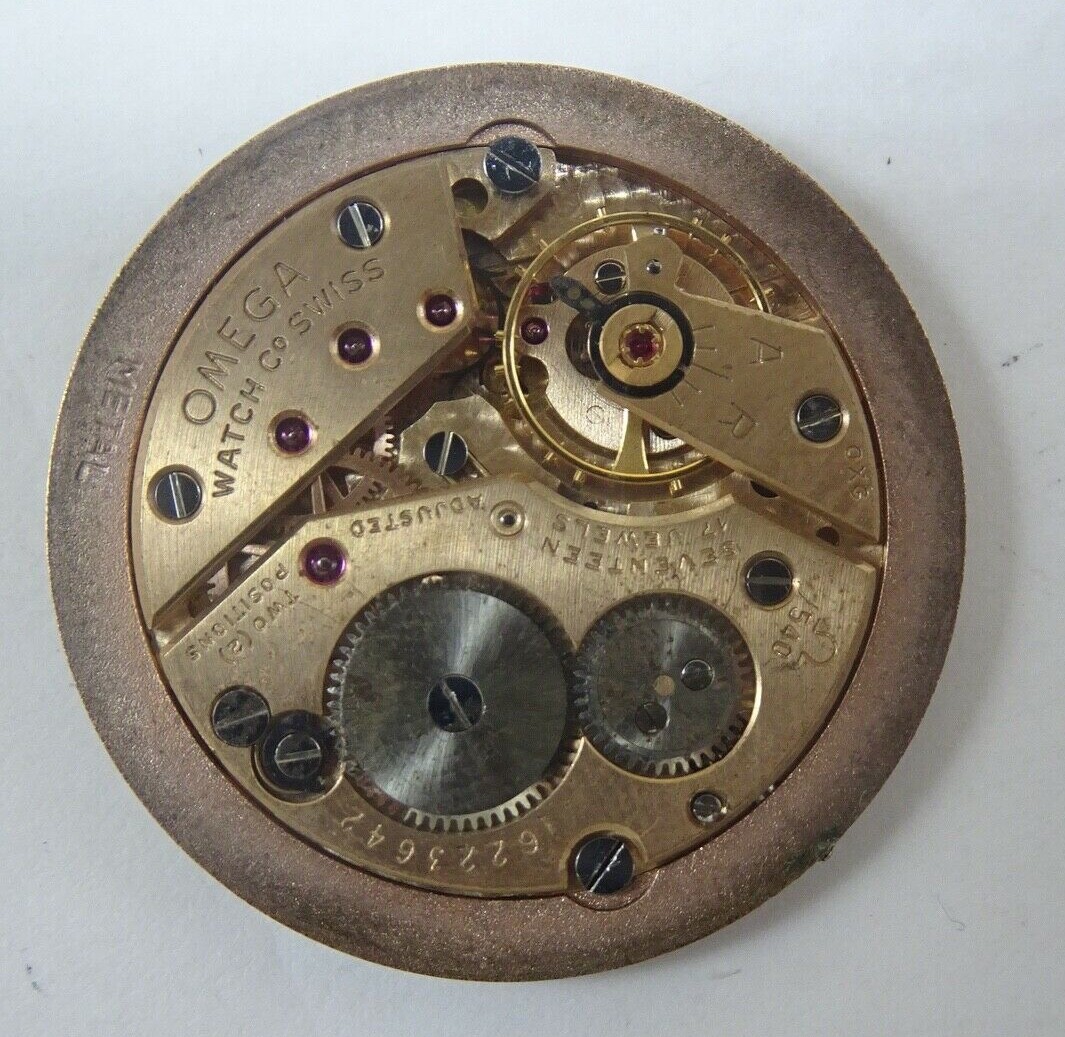 Original Omega cal. 540 Movement with Dial Balance okay needs cleaning
