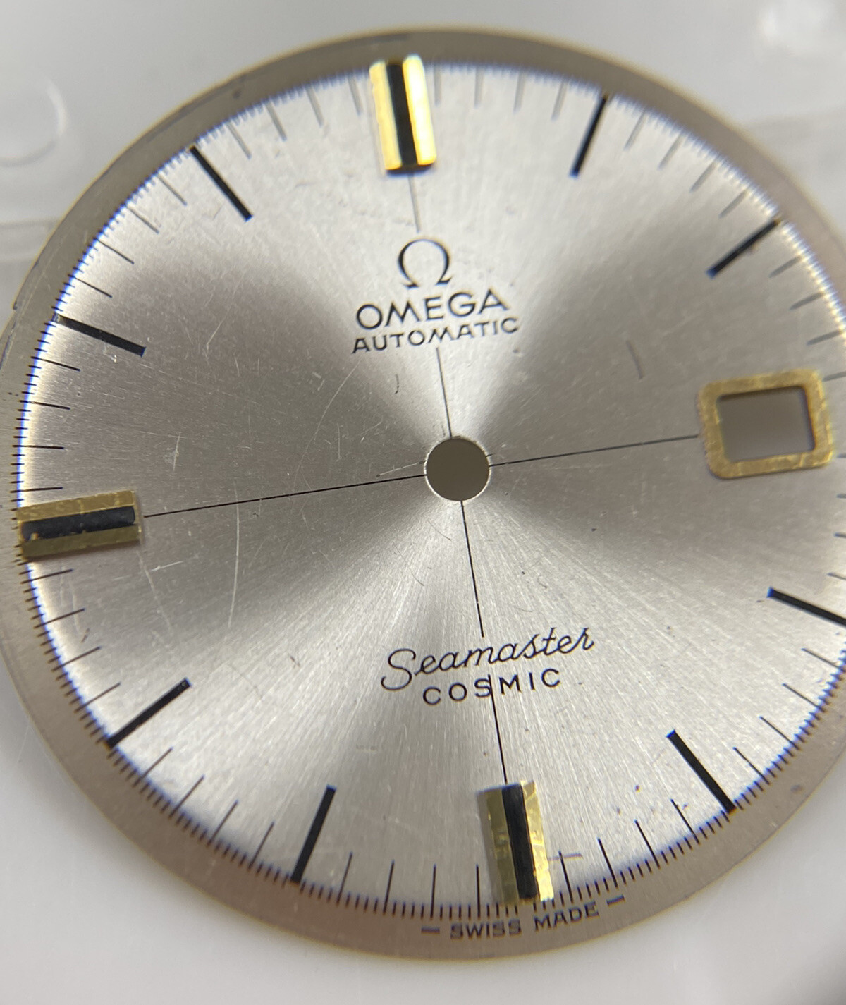 Genuine Omega Automatic Seamaster Cosmic 166.026 Cal. 565 Silver 30.5mm Dial
