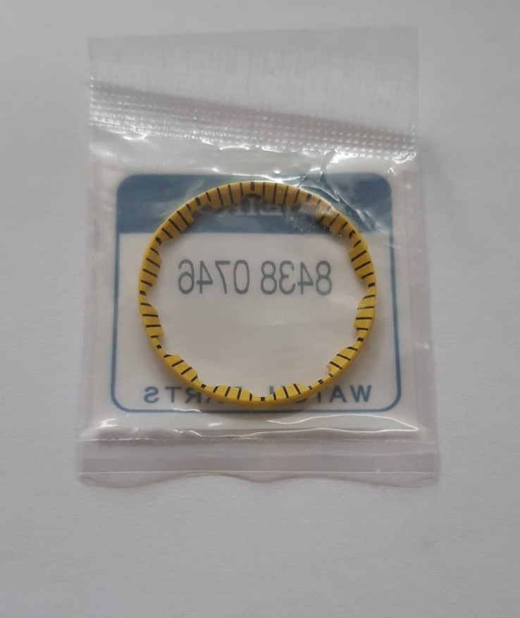Yellow Dial Holding Ring For Seiko 5M62-0BL0 SKA371 SKA369