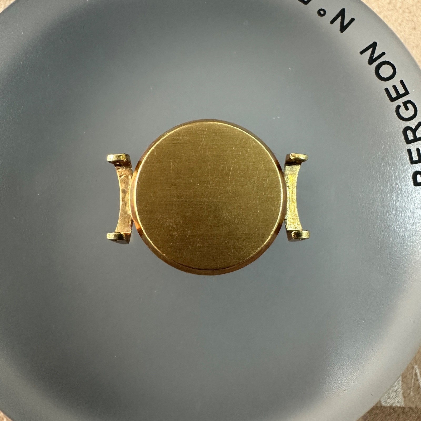 Longines watch case ref: 7105-2 346 Plated 40mic. 18.5mm with glass