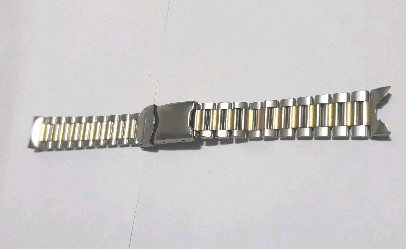 Tag Heuer Original Bracelet Silver And Gold Model 519/A New With End Links