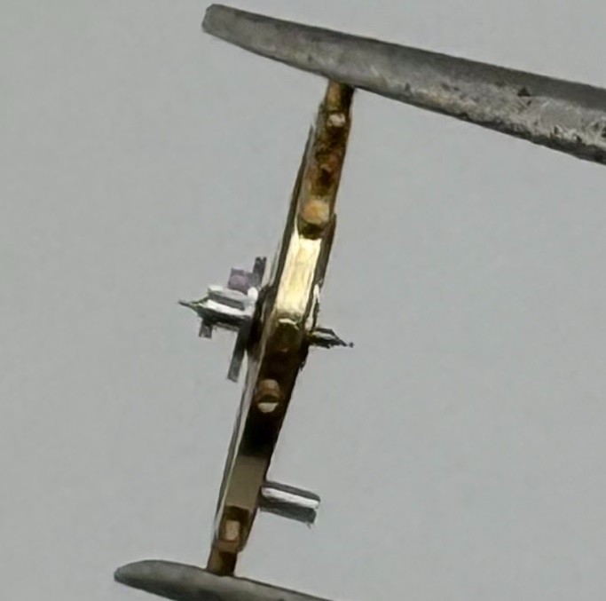 MST 340 Balance Wheel Complete And Spring 6¾’’’ Renata 574 Watch Movement Parts
