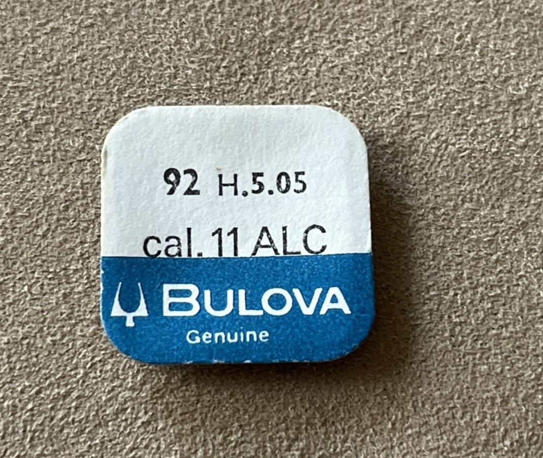 Bulova Watch Part SWEEP SECOND PINION #92 H. 5.05 11ALC Genuine Sealed