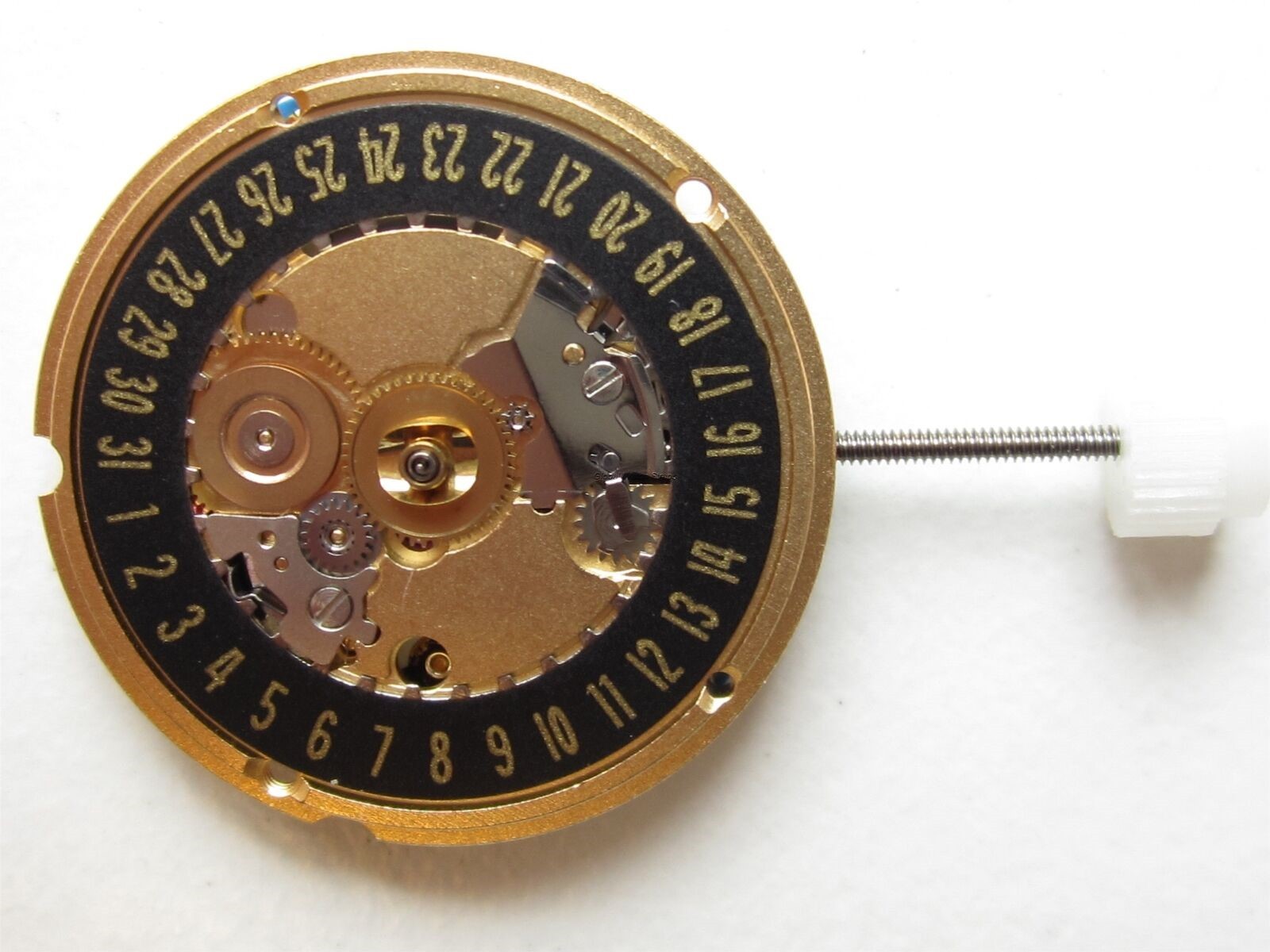 ETA 8¾”‘ cal. 956.412 black date-6 N.O.S. Swiss 7 jewels watch movement