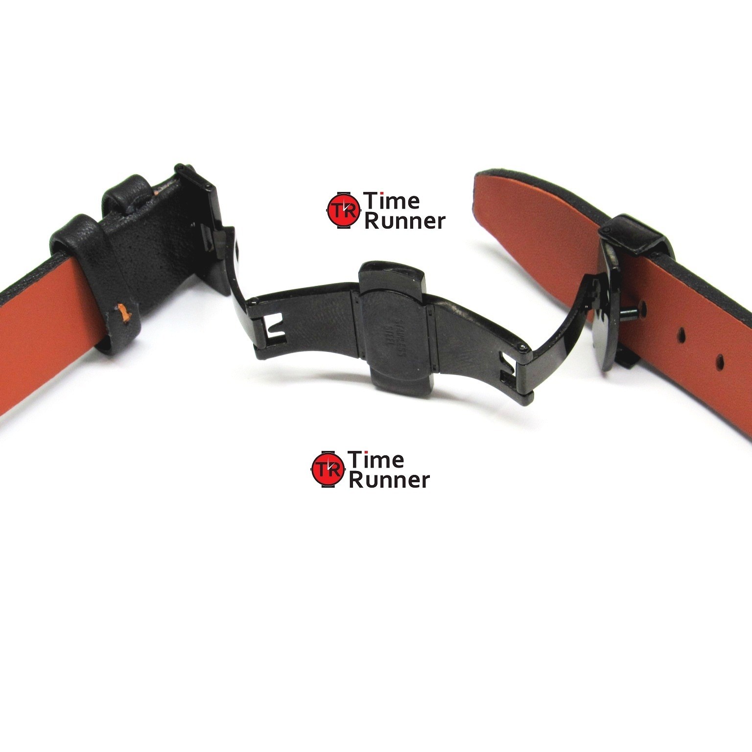 Seiko Sportura Leather Watch Band Replacement With PVD Clasp