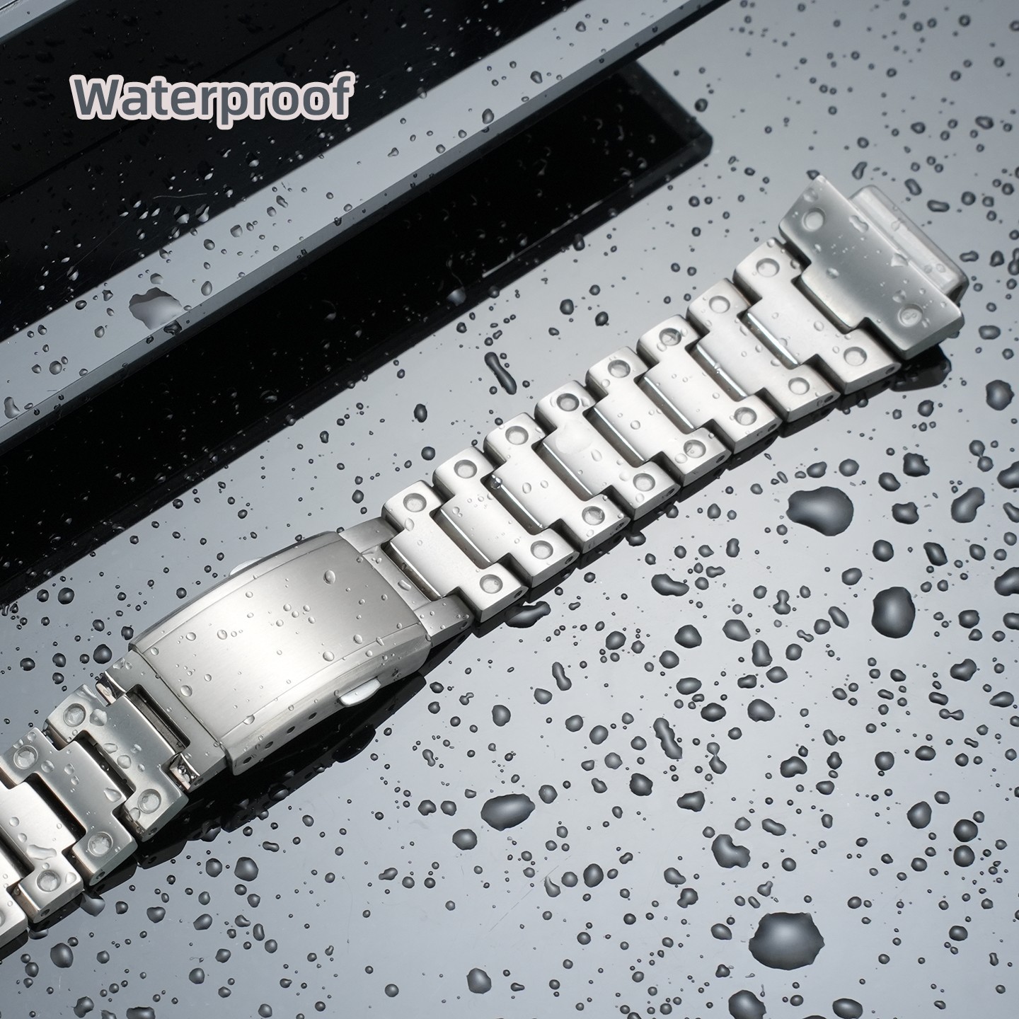 For Casio DW-H5600 Modified Titanium Watch Strap Metal Case DWH5600 Bracelet Man