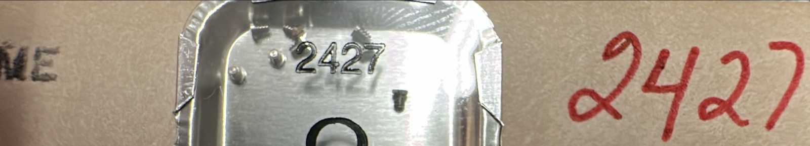 ORIGINAL OMEGA Screws Part # 2427! 10 pieces in each group!