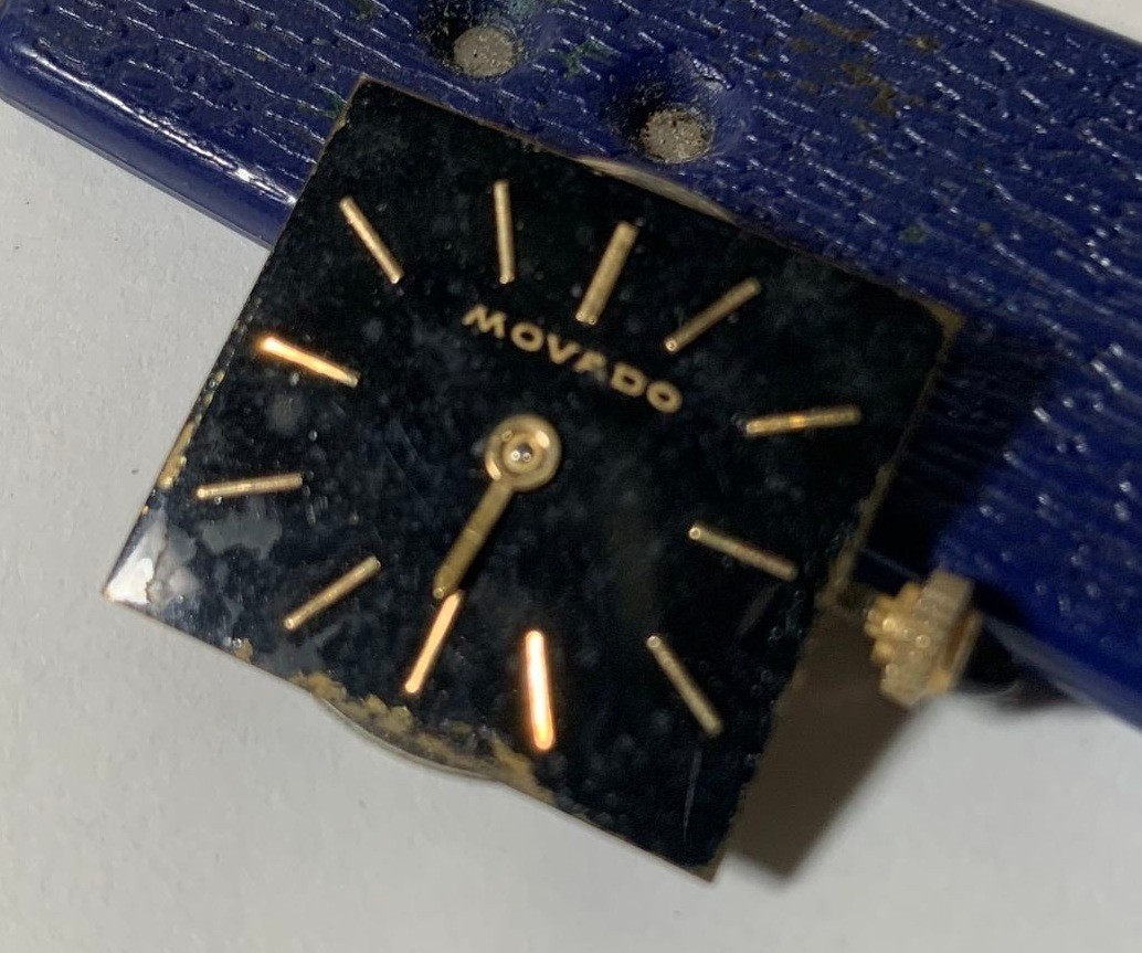 1950s Movado Factories Caliber 248 17 Jewels 9 Lignes Movement & Dial- RUNS !!