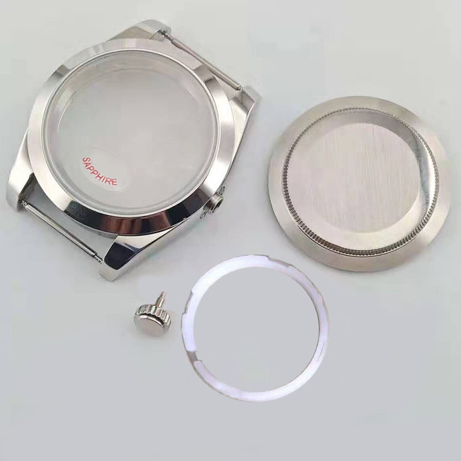 For Miyota 8215&Mingzhu 2813/3804 Movement 39MM Watch Case Wristwatch Cover Box