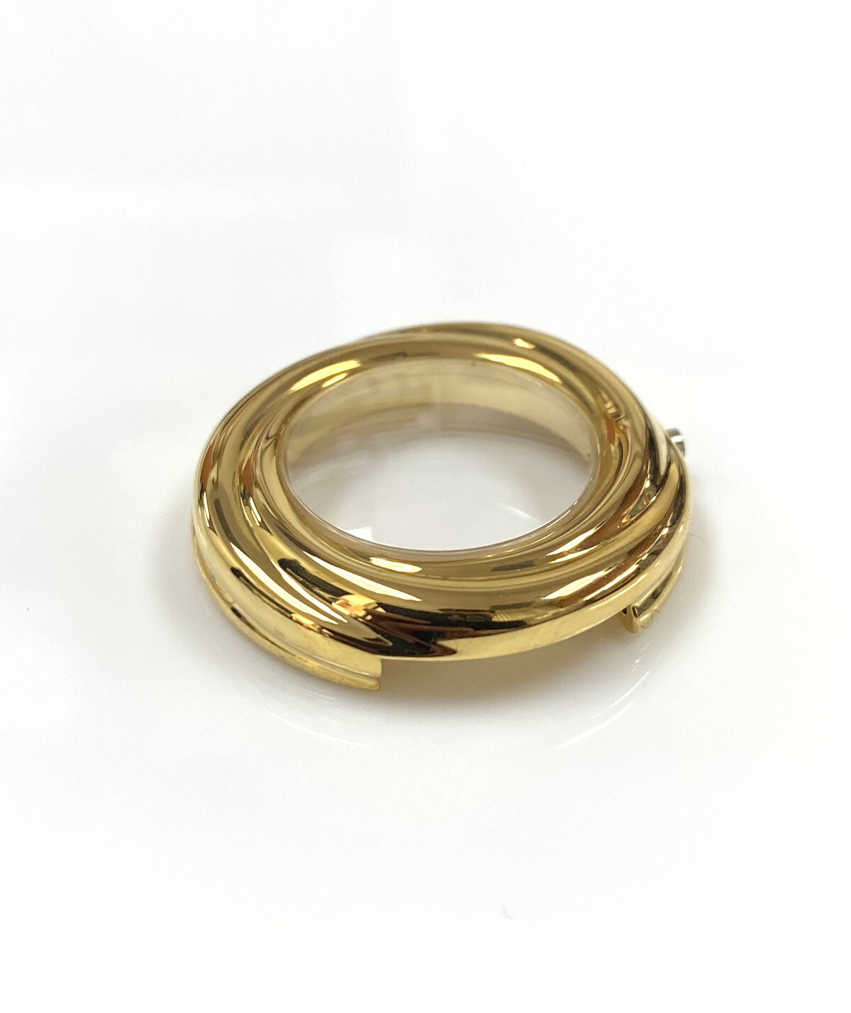 Original Ladies Must de Cartier Vermeil Trinity Ref. 2735 Gold Plated Case
