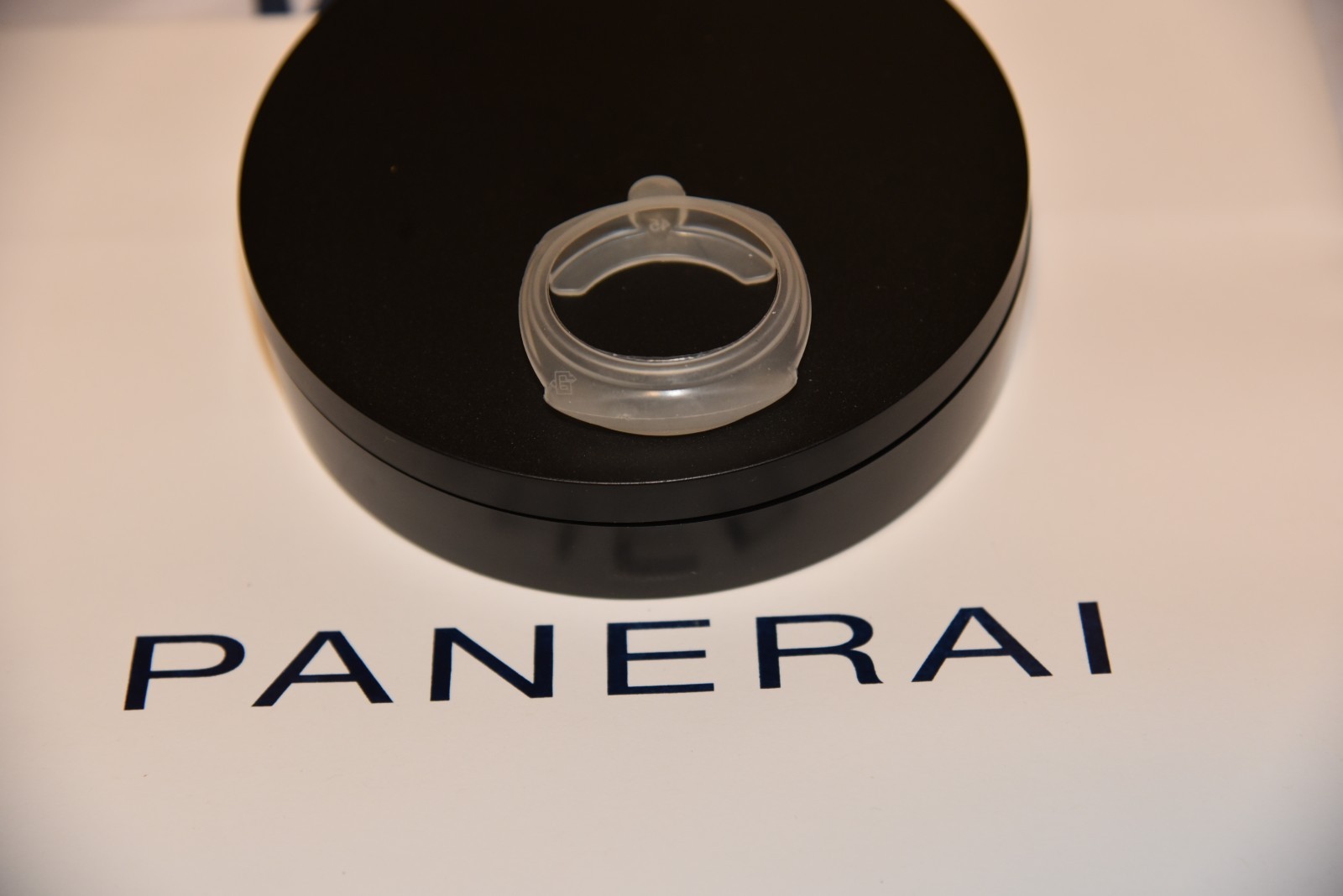 Genuine OFFICINE PANERAI Radiomir 45MM Case Bezel Crown Guard Protector Silicone