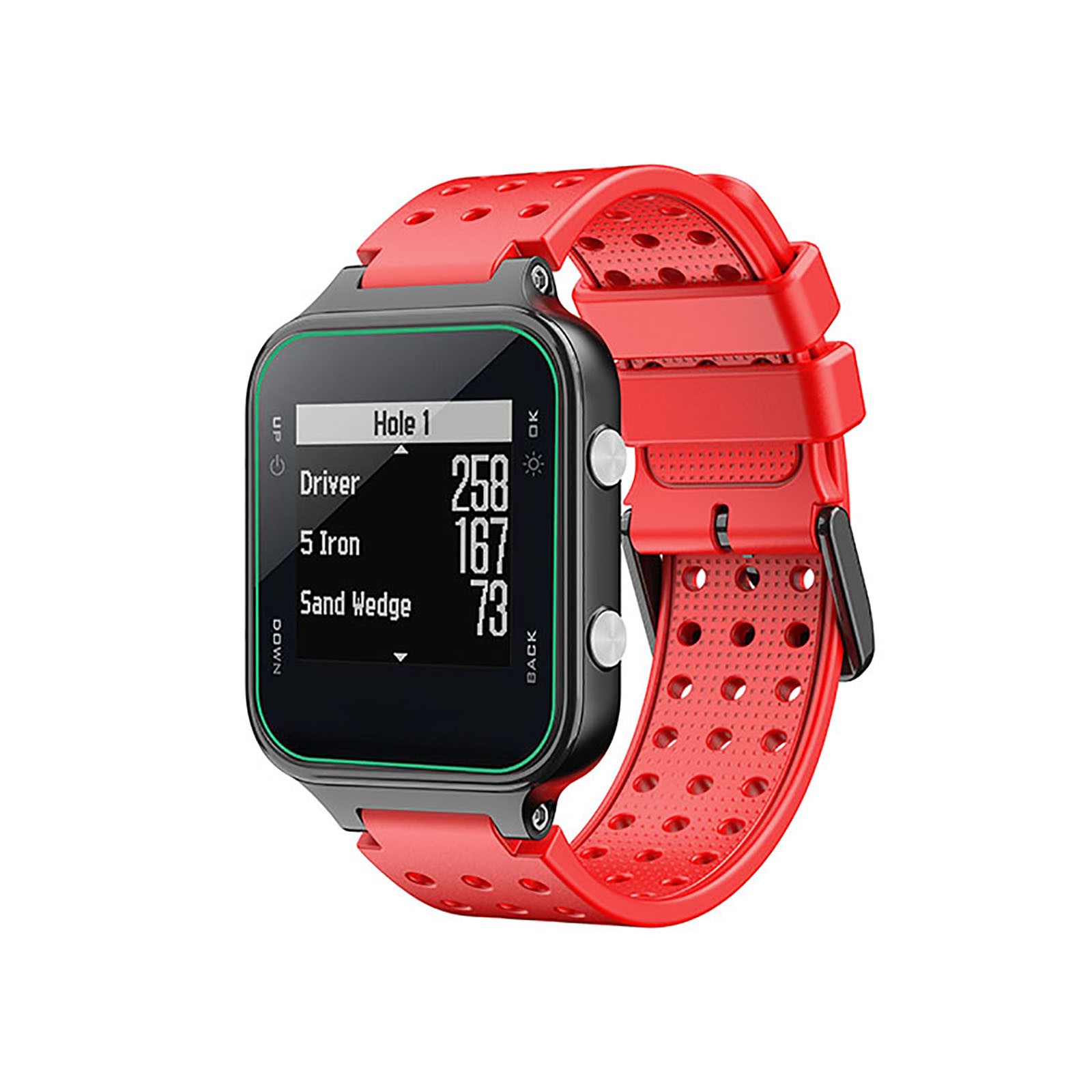 Silicone Watch Band Wristwatch Strap Bracelet Belt for Garmin Approach S20 Watch