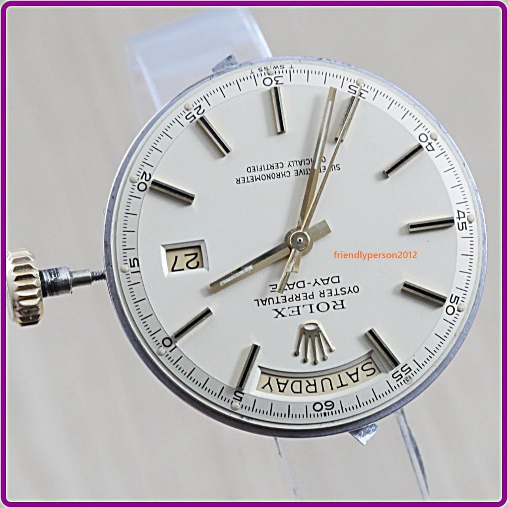 PERFECT! Rolex Cal 1556 Men’s 36mm DAY-DATE NON QUICK SET AUTOMATIC Movement.