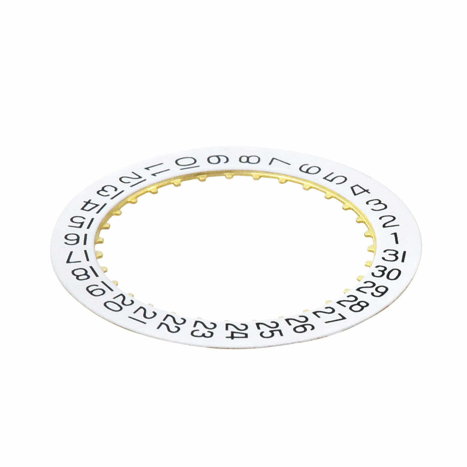 DATE CALENDAR DISC FOR MOVEMENT ETA 2893-2, 2892-A2/W WATCH WHITE