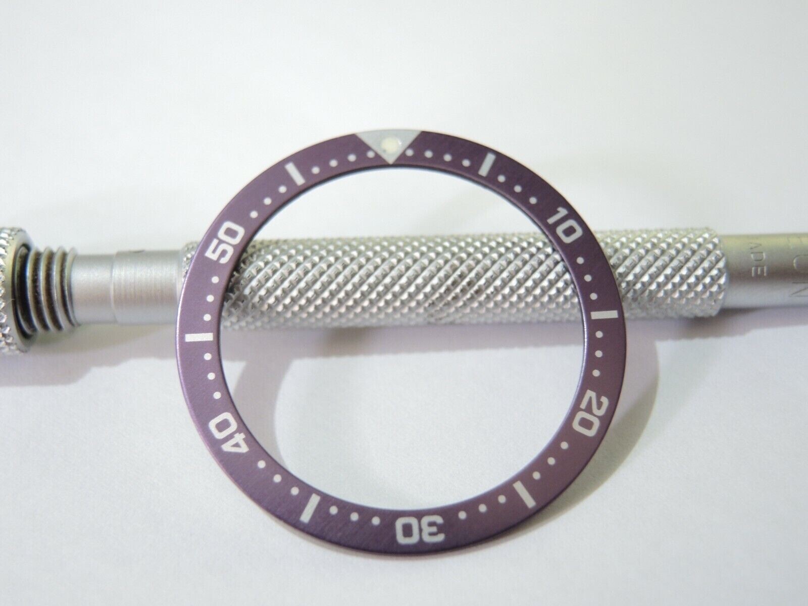 NEW PURPLE BEZEL INSERT 33.5MM MEDIUM DIVERS SKX013 (7S26-0030) /4205-0150 WATCH