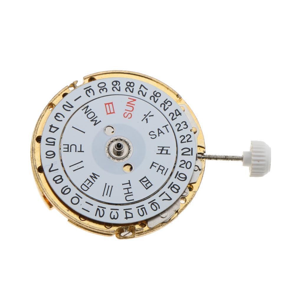 25mm Dual Calendar At 3 Automatic Mechanical Watch Movement For Miyota 8205 8200