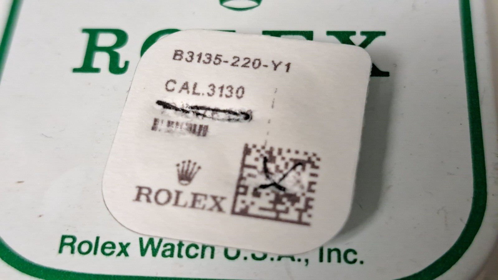 Rolex 3135 220 Setting Lever /Detente New SEALED Genuine ORIGINAL for watch repa